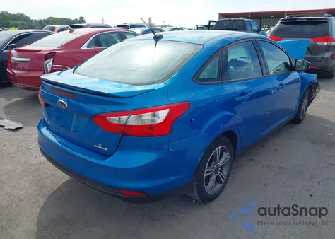 2014 Ford Focus Se from USA, damaged, VIN 1FADP3F27EL418929
